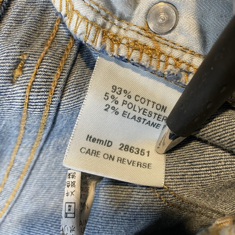 LL Bean Womens Classic Fit Boot Cut Jeans Size 8 MT Blue Stretch Country Cowgirl - Picture 15 of 16